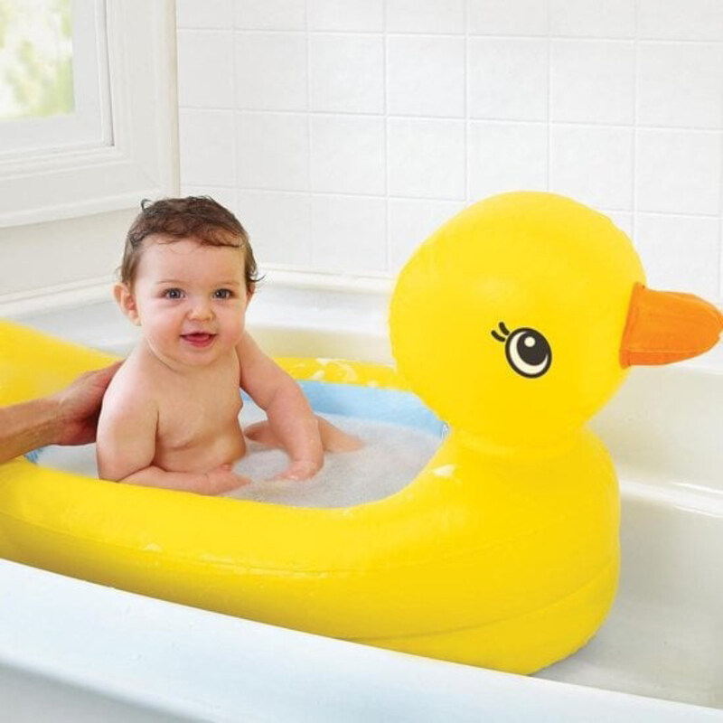 

Munchkin Duck White Hot Inflatable Tub , Yellow