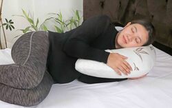 Moon Bamboo Rayon Heat Regulating Support Pillow, White
