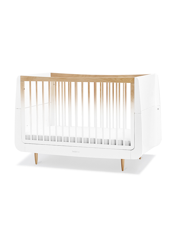 Snuz Kot Skandi Convertible Nursery Cot Bed with 3 Mattress Height, 120 x 81 x 26cm, Ombre