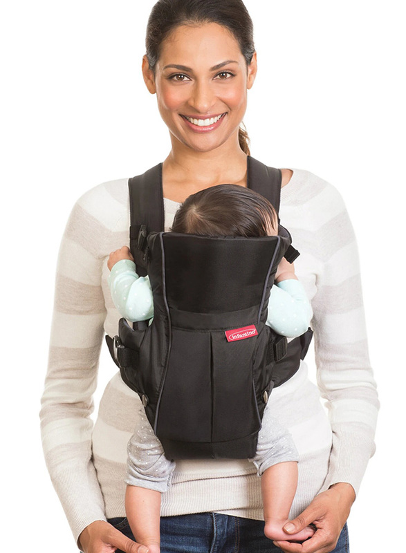 Infantino Swift with Pocket Baby Carrier, Black