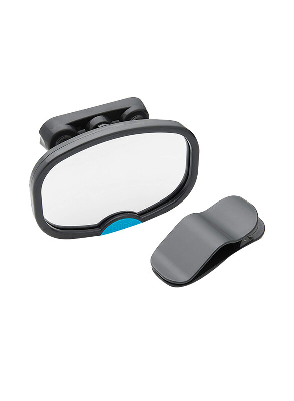 

Munchkin Dual Sight Baby Rear or Forward-facing Child Car Mirror, Black