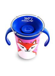 Munchkin Fox Miracle 360 Degree Wildlove Trainer Cup, 6oz, Multicolour