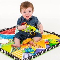 Infantino Pond Pals Activity Gym & Play Mat, Multicolor