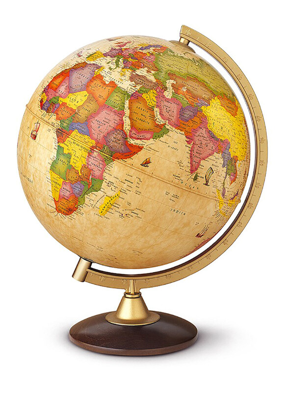 

Tecnodidattica Discovery Illuminated and Revolving Globe, 30cm Diameter, Brown