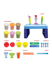 Moon Dough Creation Ice Cream Table DIY Clay Toys, 6 Pieces, Ages 3+