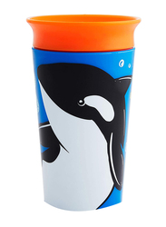 Munchkin Orca Miracle 360 Degree Wildlove Sippy Cup, 9oz, Multicolour