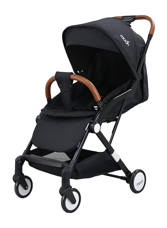 

Moon Ritzi Cabin Single Baby Stroller, 3 Months +, Black