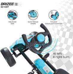 Moon Brizee Go-Kart Pedal Bike, Ages 3+ Blue