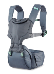 Infantino Hip Rider Plus 5-in-1 Hip Seat Carrier, Grey