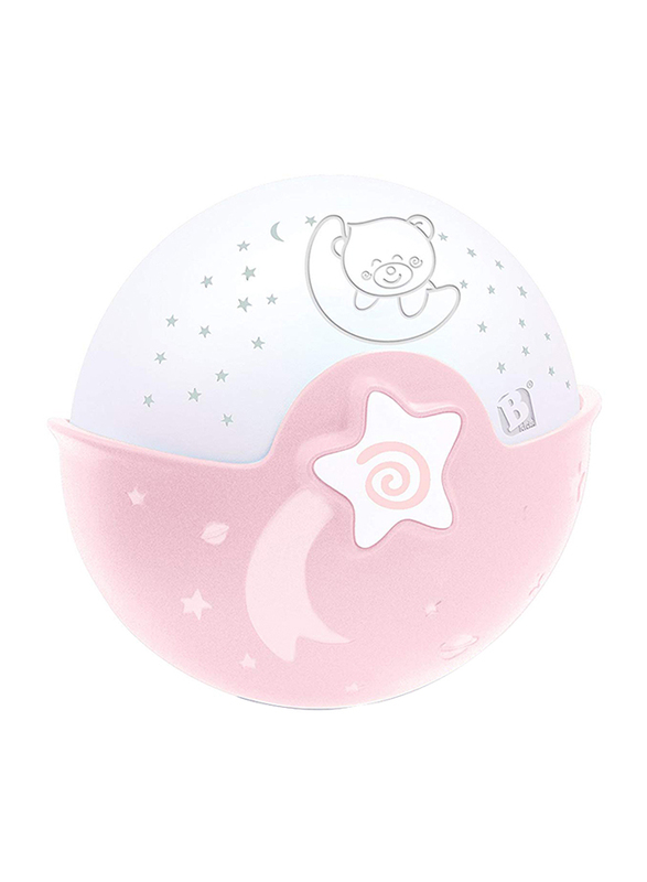 Infantino Wom Soothing Light and Projector, Bear, Pink