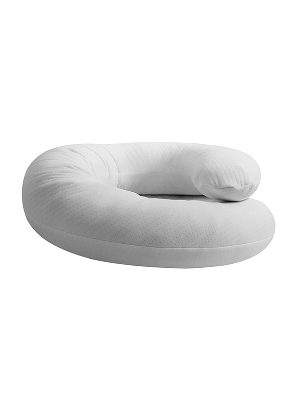 Moon Maternity Pillow, White