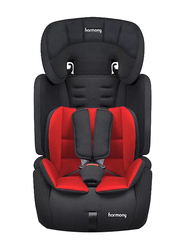 Harmony Venture Deluxe Harnessed Car Seat, Red/Black