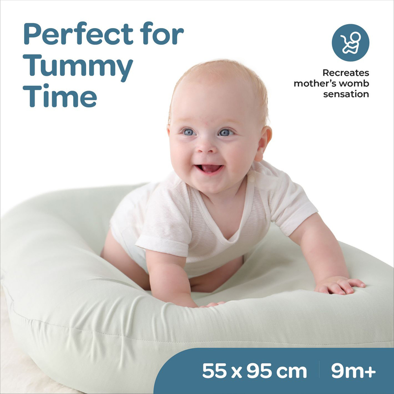 Moon Baby Lounger, Ages 9+ Months, 95 x 55cm, Green