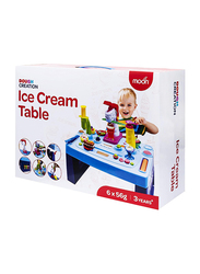 Moon Dough Creation Ice Cream Table DIY Clay Toys, 6 Pieces, Ages 3+