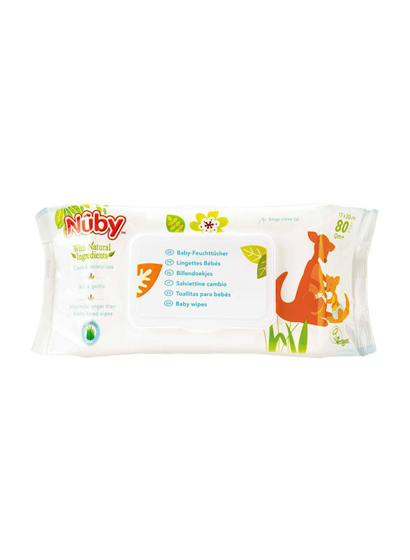 

Nuby 80-Sheets Baby Wipes