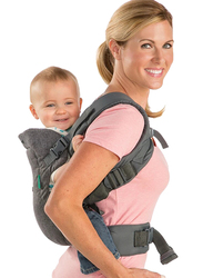Infantino Flip Advanced 4-in-1 Convertible Baby Carrier, Grey