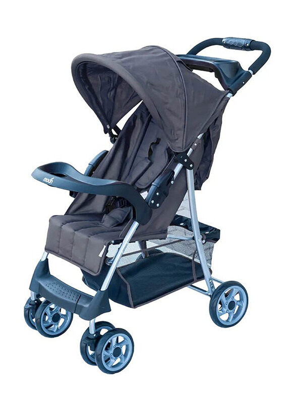 

Moon Trek One Fold Travel Baby Stroller, Slate Grey