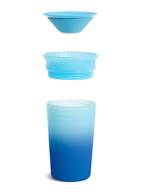 Munchkin Miracle 360 Degree Colour Changing Cup, 9oz, Blue