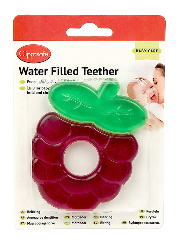 Clippasafe Berry Water Filled Teether, Multicolour