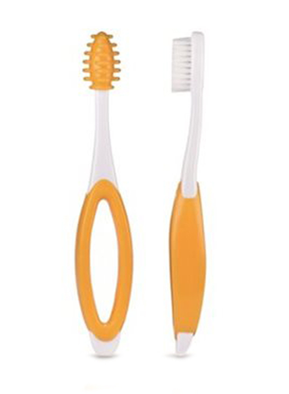 Kidsme 2-Piece Easy Hold Toothbrush Set, Multicolour