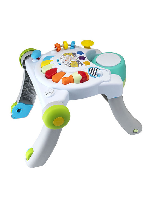Infantino Sit, Walk & Play 3-In-1 Walker, Activity Table for Baby, Multicolour