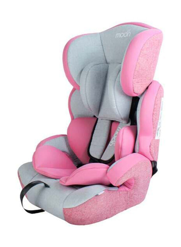 

Moon Tolo Baby Kids Car Seat, Pink/Grey