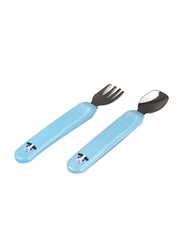 Kidsme Stainless Steel Cutlery Comidita, Aquamarine