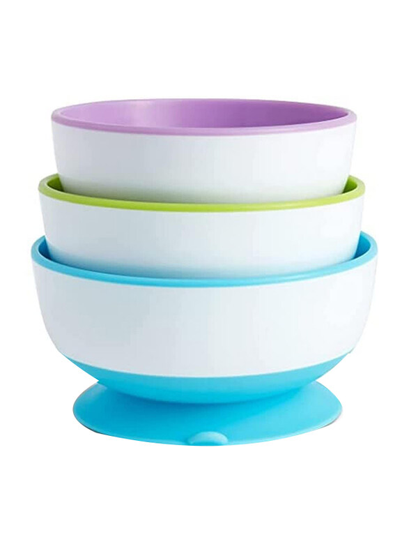 

Munchkin Stay Put Suction Bowls, Multicolour