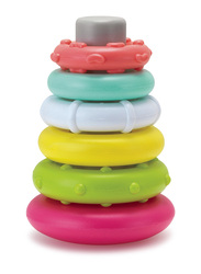 Infantino Rock N Rings Toys for Baby, Multicolour