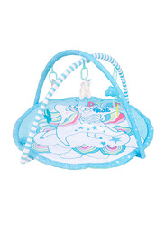 Moon Perky Playmat Unicorn, Blue