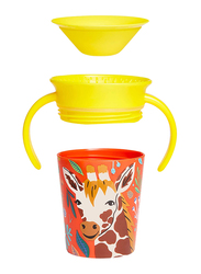 Munchkin Giraffe Miracle 360 Degree Wildlove Trainer Cup, 6oz, Multicolour