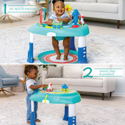 Infantino 2-in-1 Modular Activity Table, Blue