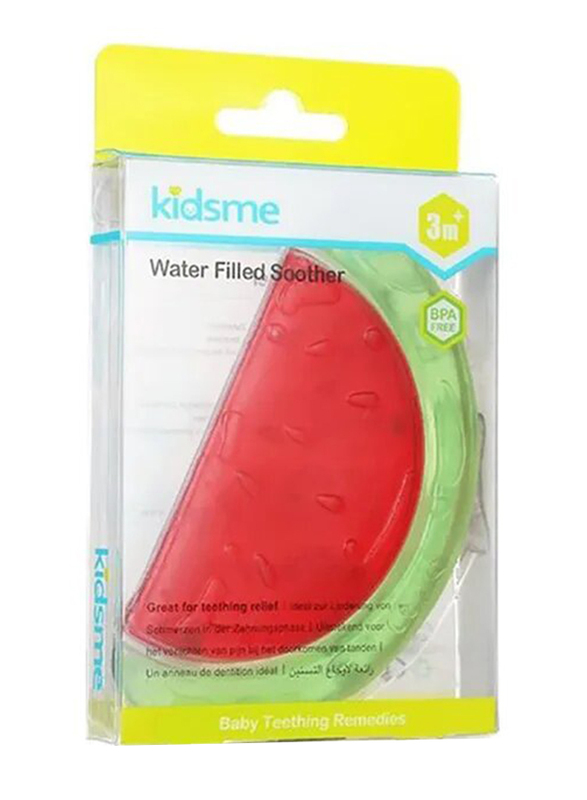 Kidsme Water Filled Watermelon Soother, Red/Green