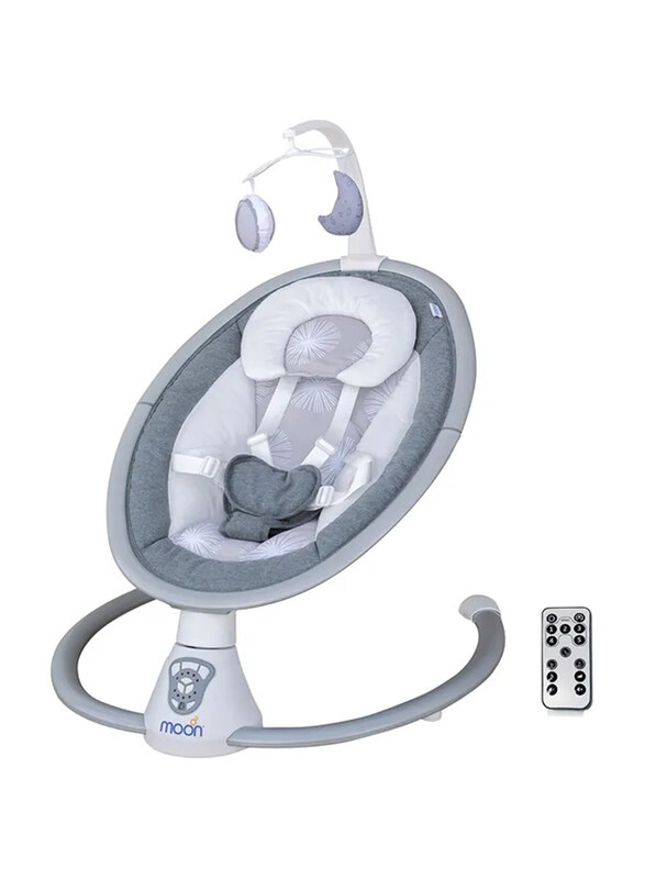 

Moon Musical Baby Swing, Grey