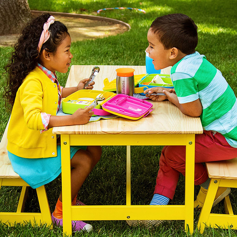 Munchkin Bento Lunch Box, Yellow