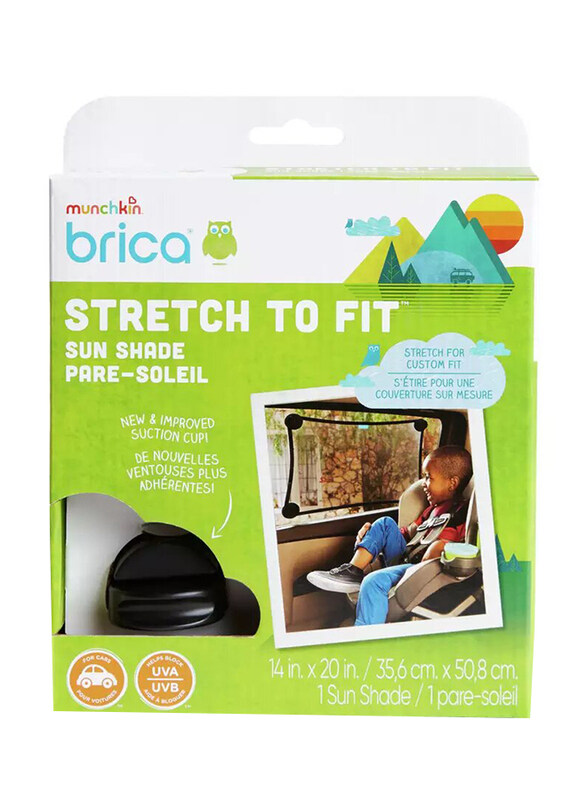 

Munchkin Stretch to Fit Sun Shades, Black