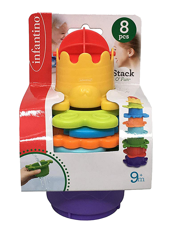 Infantino Stack O' Fun Bath Toys