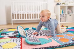 Infantino Fold & Go Giant Discovery Baby Mat, Multicolor