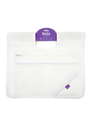 Snuz Pod Storage Pocket & Portable Changing Bag, 40 x 35cm, White