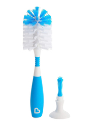 Munchkin Deluxe Bottle & Teat Brush, Blue