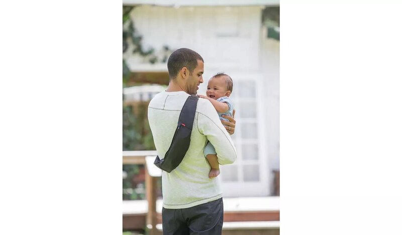 Infantino Baby Zip Travel Baby Carrier, Black