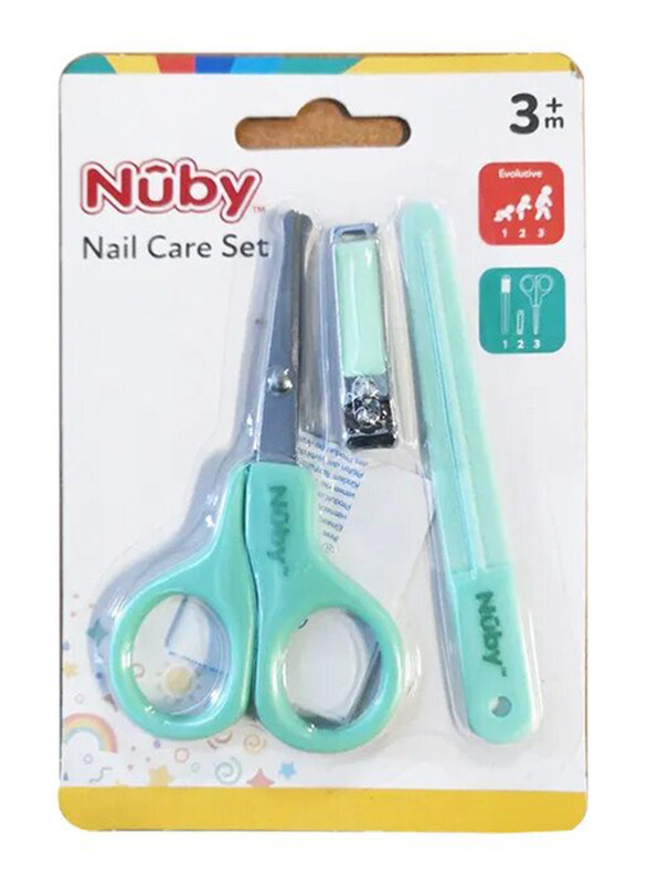 

Nuby Evolutive Nail Care Set, Green