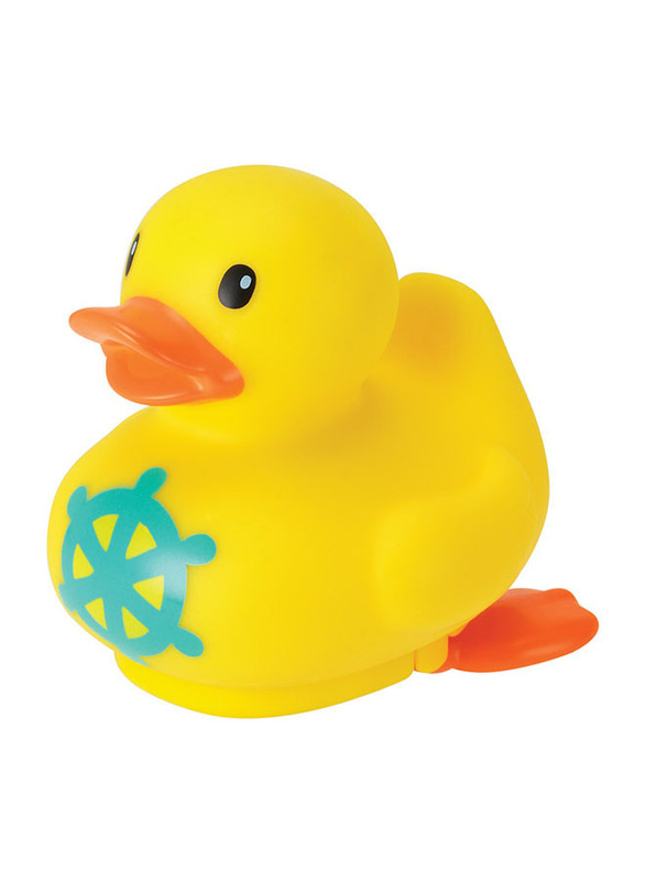 Infantino Kick & Swim Bath Duck Toy Pals for Baby, Multicolour