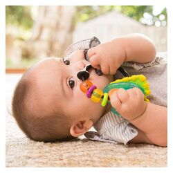 Infantino Slide & Chew Baby Teether, Keys, Multicolor