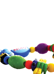 Nuby Playful Teething Bracelet Bug-A-Loop, Multicolor