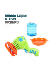 Moon Bubble Storm Gun, Blowing Bubble Maker Toy, Green, Ages 3+