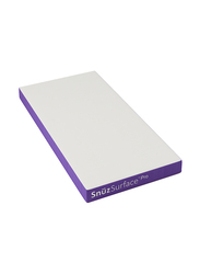 Snuz Surface Pro Adaptable Cot Bed Mattress for SnuzKot, 0-7 Years, 117 x 68 x 11cm, White