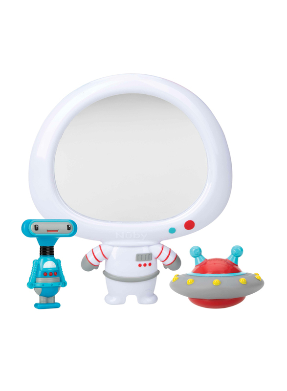 Nuby 3-Piece Spaceman Mirror Set for Babies