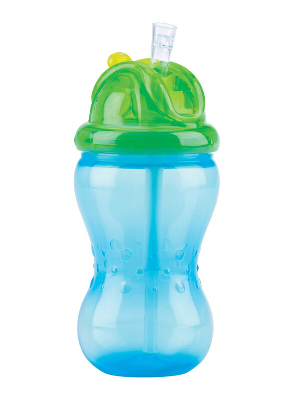 

Nuby No-Spill Flip-It Cup, 360ml, Blue/Green