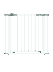 Clippasafe Swing Shut Extendable Metal Gate, 73-96cm, White